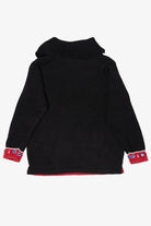 Vintage Black B.P Design Tree Ugly Christmas Pullover (1990s)