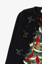 Vintage Black Tiara International Cardinals Ugly Christmas Sweater (2000s)