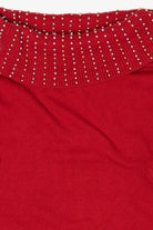Vintage Red Victoria Jones Noel Ugly Christmas Pullover (1990s)