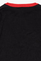 Vintage Black United States Sweater Trees Ugly Christmas Pullover (2000s)