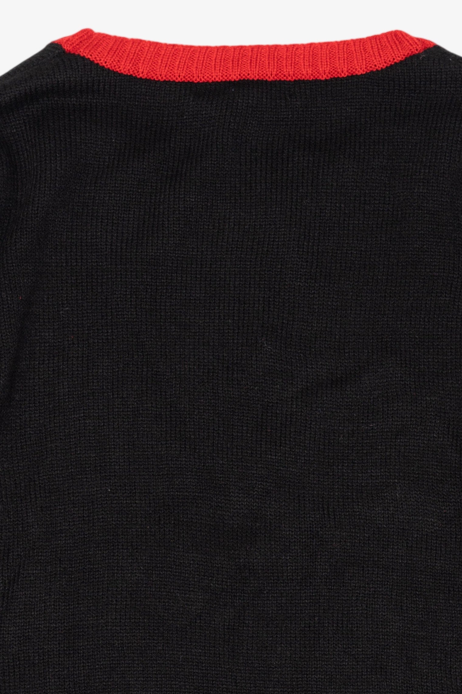 Vintage Black United States Sweater Trees Ugly Christmas Pullover (2000s)