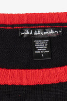 Vintage Black United States Sweater Trees Ugly Christmas Pullover (2000s)