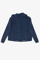 Vintage Blue Tiara International Santa Ugly Christmas Cardigan (1990s)