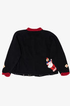 Vintage Black Tiara International Santas Ugly Christmas Cardigan (2000s)