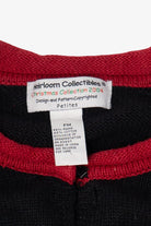Vintage Black Tiara International Santas Ugly Christmas Cardigan (2000s)