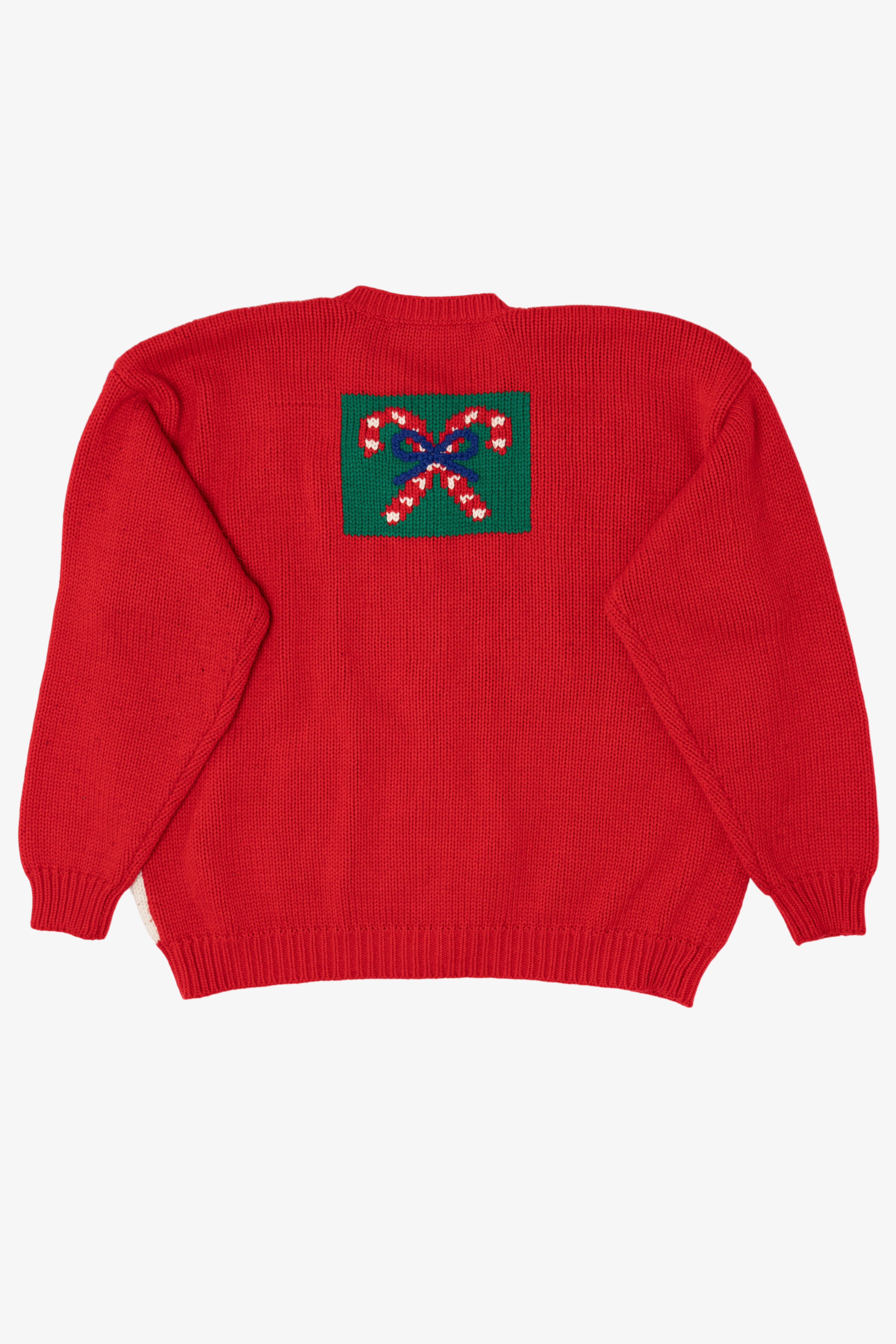 Vintage Red Karen Scott Ugly Christmas Cardigan (1990s)