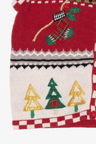 Vintage Red Theme Works Ugly Christmas Vest (1990s)