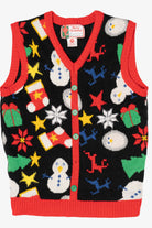 Vintage Black Merry Christmas Ugly Christmas Sweater (2000s)