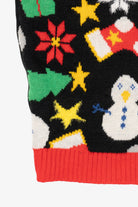 Vintage Black Merry Christmas Ugly Christmas Sweater (2000s)