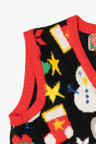 Vintage Black Merry Christmas Ugly Christmas Sweater (2000s)