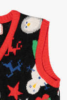 Vintage Black Merry Christmas Ugly Christmas Sweater (2000s)