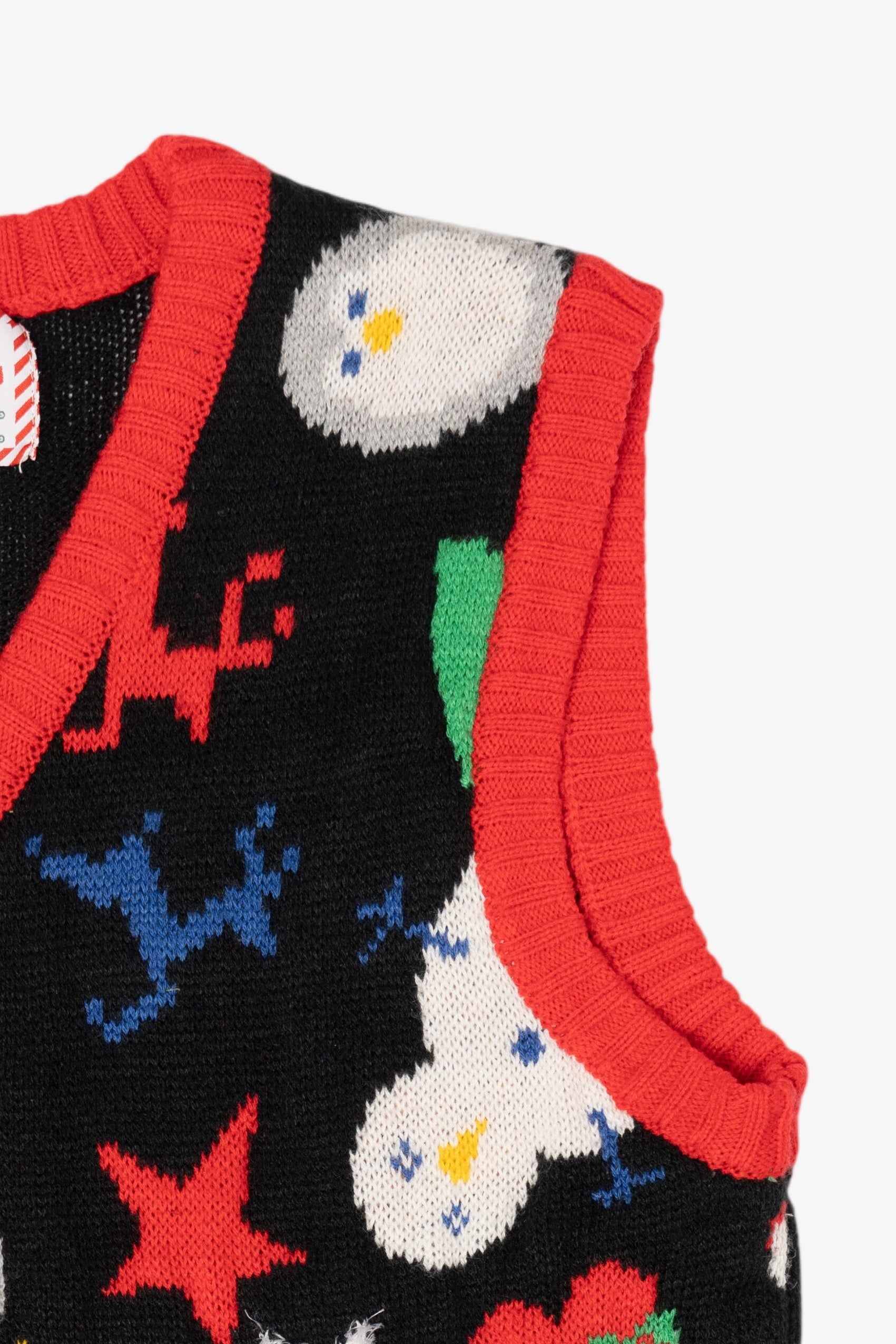 Vintage Black Merry Christmas Ugly Christmas Sweater (2000s)