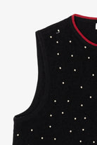 Vintage Black Charter Club Ugly Christmas Vest (1990s)