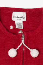 Vintage Red Breckenridge Snowmen Ugly Christmas Vest (1990s)