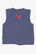 Vintage Blue Bobbie Brooks Ugly Christmas Vest (1990s)