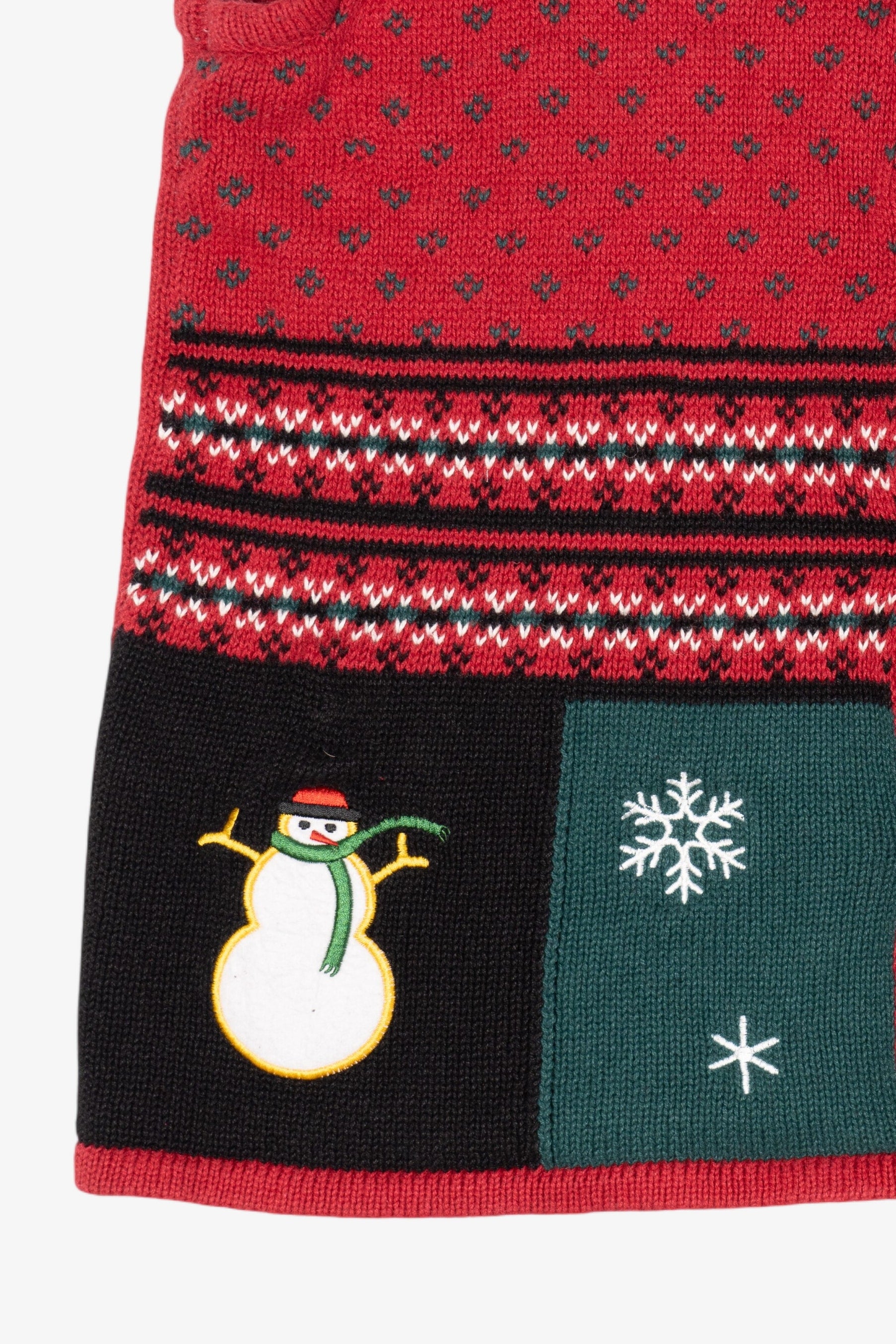 Vintage Red Holiday Editions Ugly Christmas Vest (1990s)