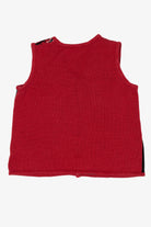Vintage Red Holiday Editions Ugly Christmas Vest (1990s)
