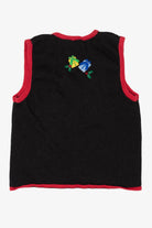 Vintage Black Bobbie Brooks Presents Ugly Christmas Vest (1990s)