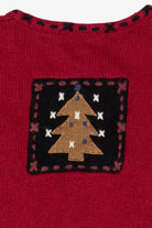 Vintage Red Coldwater Creek Ugly Christmas Vest (1990s)
