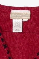 Vintage Red Coldwater Creek Ugly Christmas Vest (1990s)