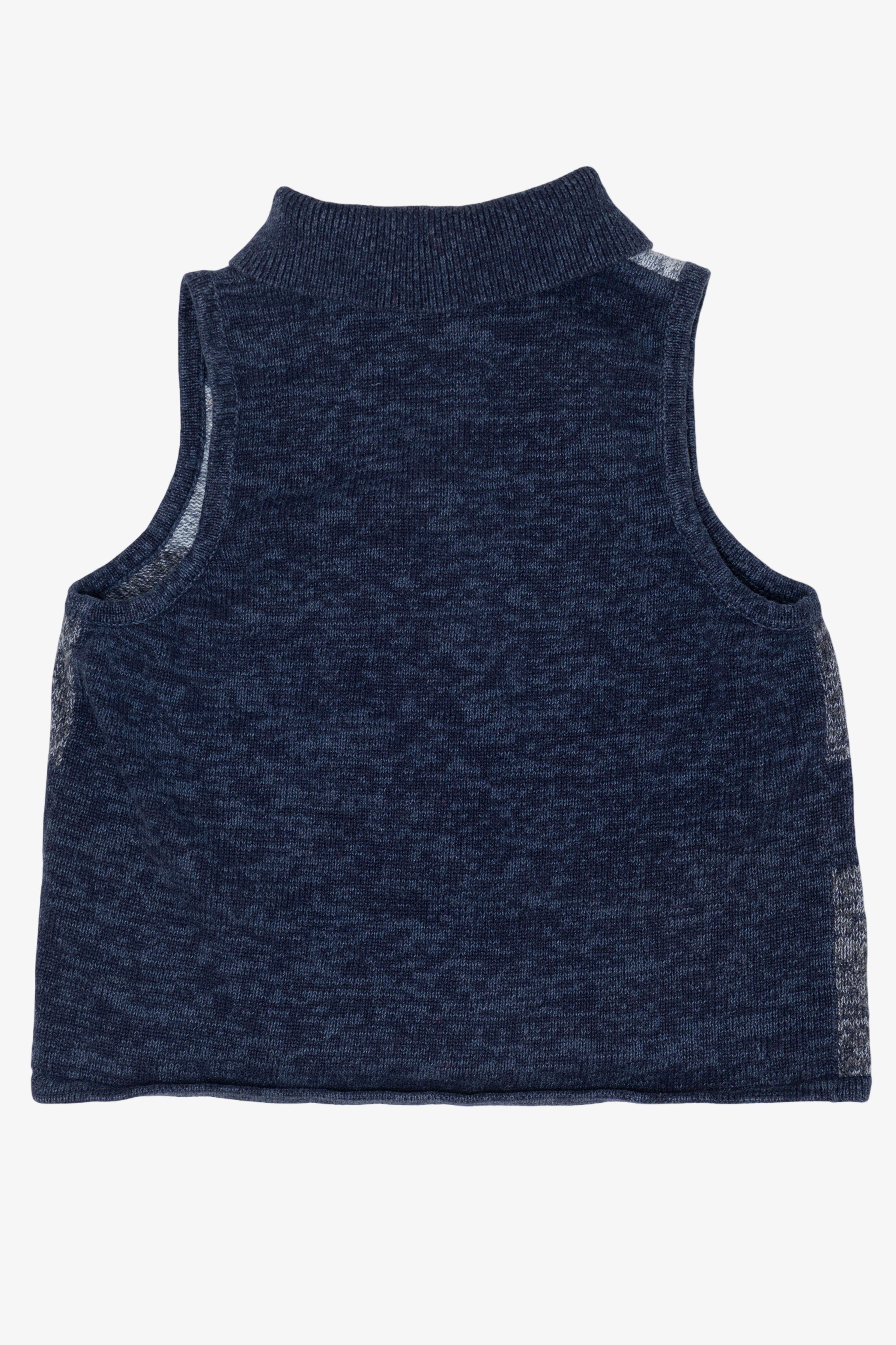 Vintage Blue Tiara International Ugly Christmas Vest (2000s)