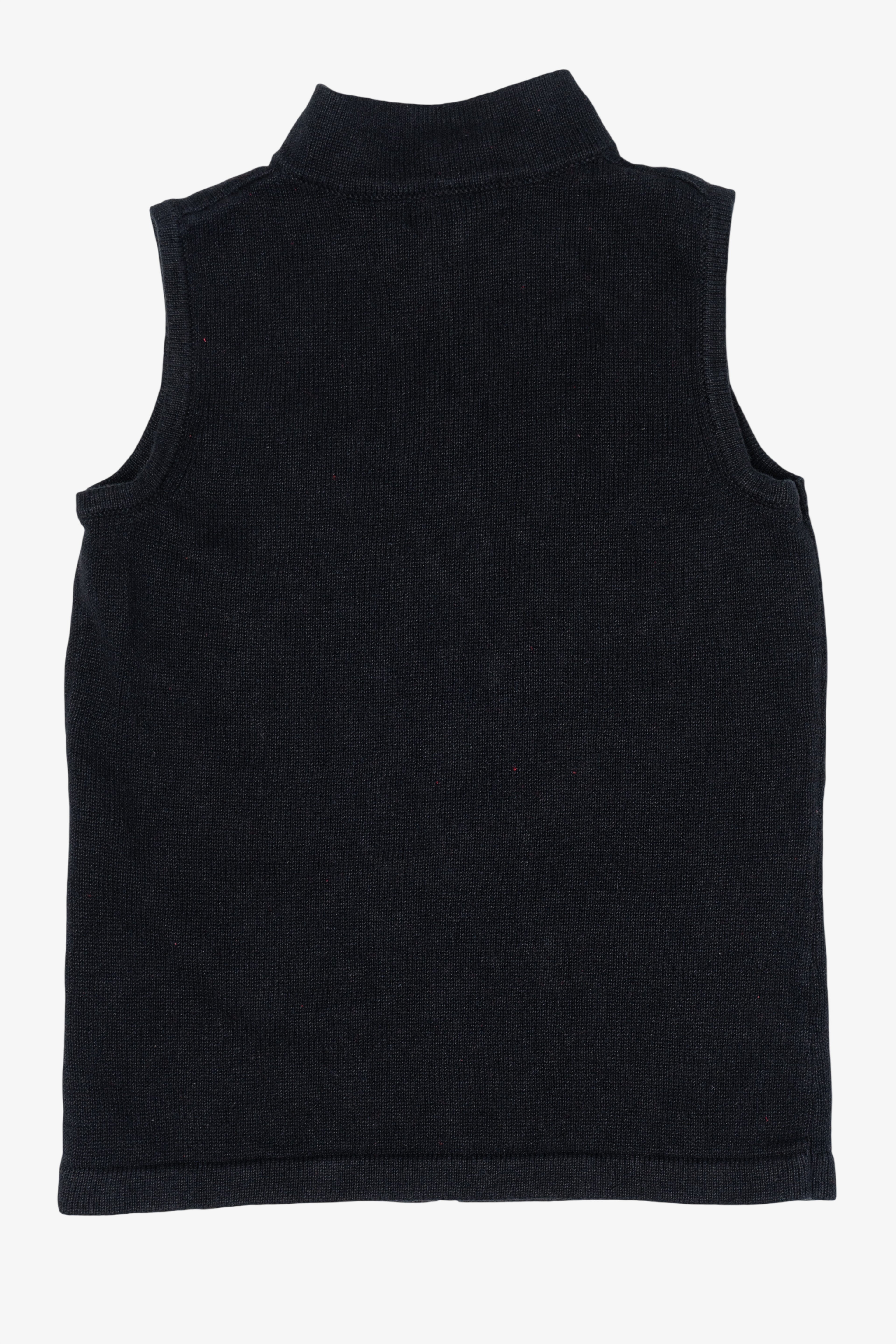 Vintage Black Nouveaux Ornaments Ugly Christmas Vest (1990s)