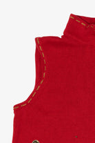 Vintage Red Christopher & Banks Snowmen Ugly Christmas Vest (1990s)
