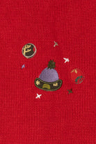 Vintage Red Christopher & Banks Snowmen Ugly Christmas Vest (1990s)