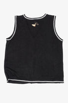 Vintage Black White Stag Reindeer Ugly Christmas Vest (1990s)