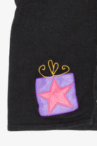 Vintage Black Holiday Faire Presents Ugly Christmas Vest (2000s)