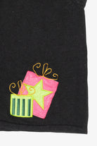 Vintage Black Holiday Faire Presents Ugly Christmas Vest (2000s)