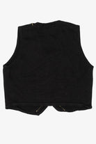 Vintage Black Joan Leslie Ugly Christmas Vest (1990s)