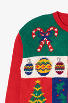 Vintage Red Ugly Christmas Cardigan (1990s)