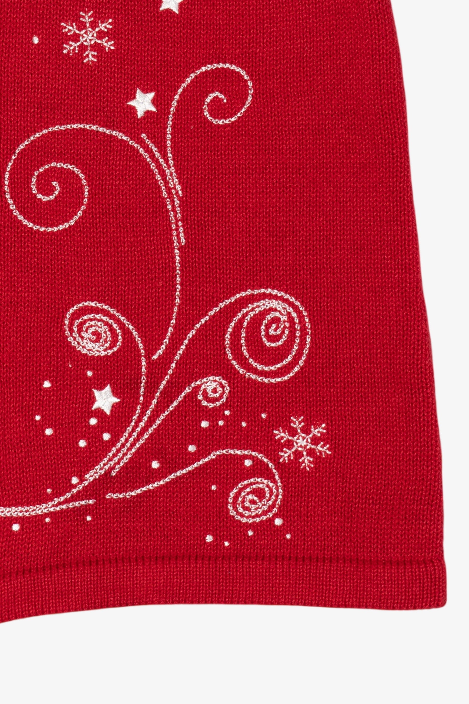 Vintage Red Christopher & Banks Snowmen Ugly Christmas Vest (1990s)