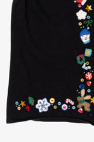 Vintage Black Studio Joy Ugly Christmas Vest (1990s)