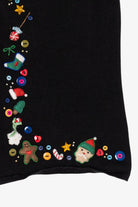 Vintage Black Studio Joy Ugly Christmas Vest (1990s)