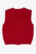 Vintage Red Draper's & Damon's Ugly Christmas Vest (1990s)