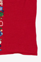 Vintage Red Designers Originals Studio Ugly Christmas Vest (1990s)