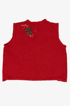 Vintage Red Studio Joy Presents Ugly Christmas Vest (1990s)