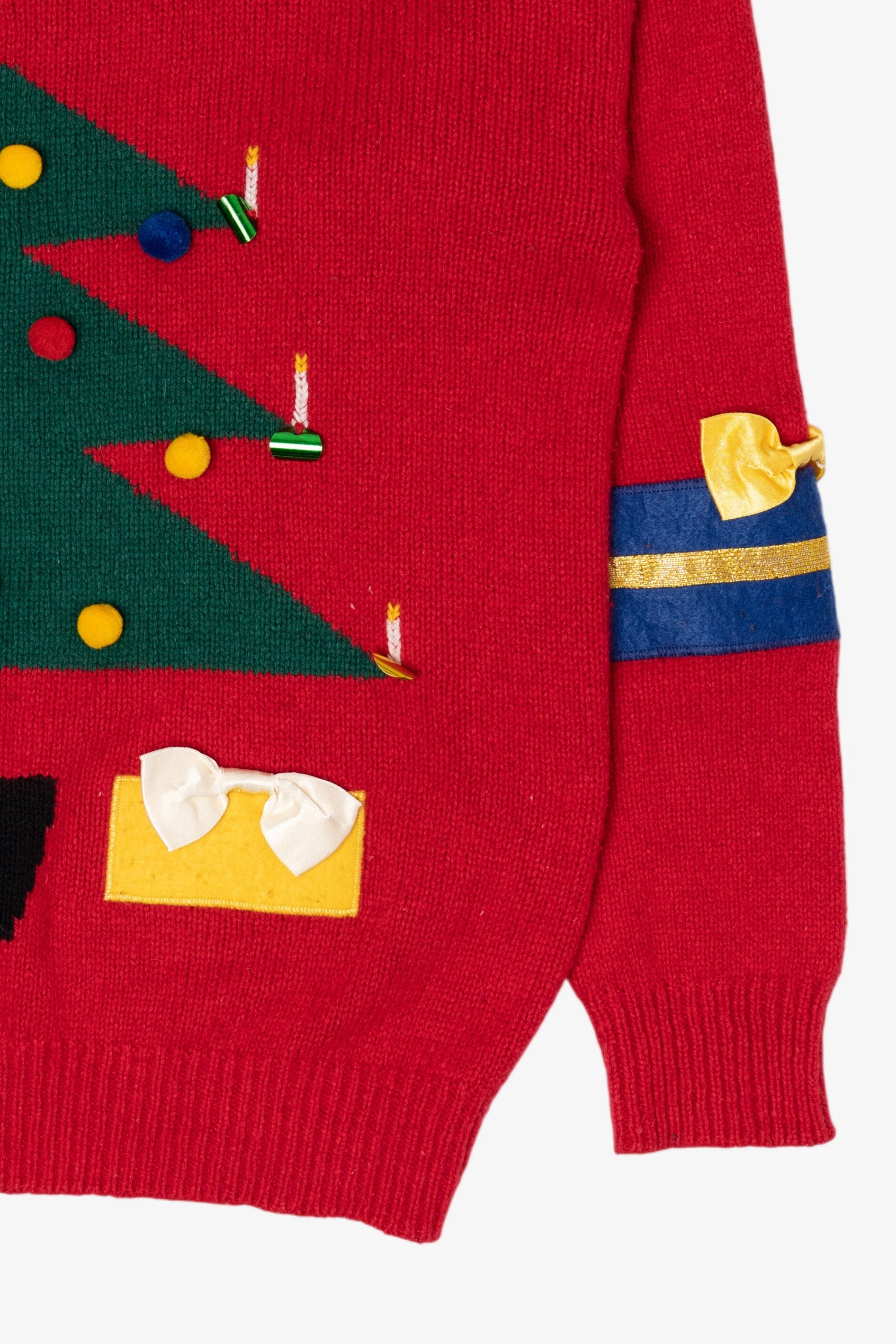 Vintage Avon Fashion Tree Christmas Pullover (1980s)