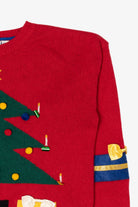 Vintage Avon Fashion Tree Christmas Pullover (1980s)