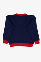 Vintage Navy Blue Karen Scott Christmas Pullover (1990s)