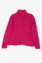 Vintage Pink Tiara International Christmas Cardigan (2000s)