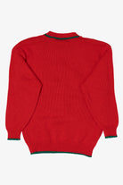 Vintage Red Bravo! Tree Christmas Pullover (1990s)