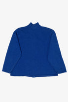 Vintage Blue Crystal Kobe Ugly Christmas Cardigan (1990s)