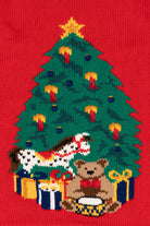 Vintage Red Tree Ugly Christmas Pullover (1990s)