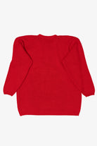 Vintage Red Tree Ugly Christmas Pullover (1990s)