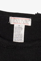 Vintage Black Lindsey Blake Cats Ugly Christmas Pullover (1990s)