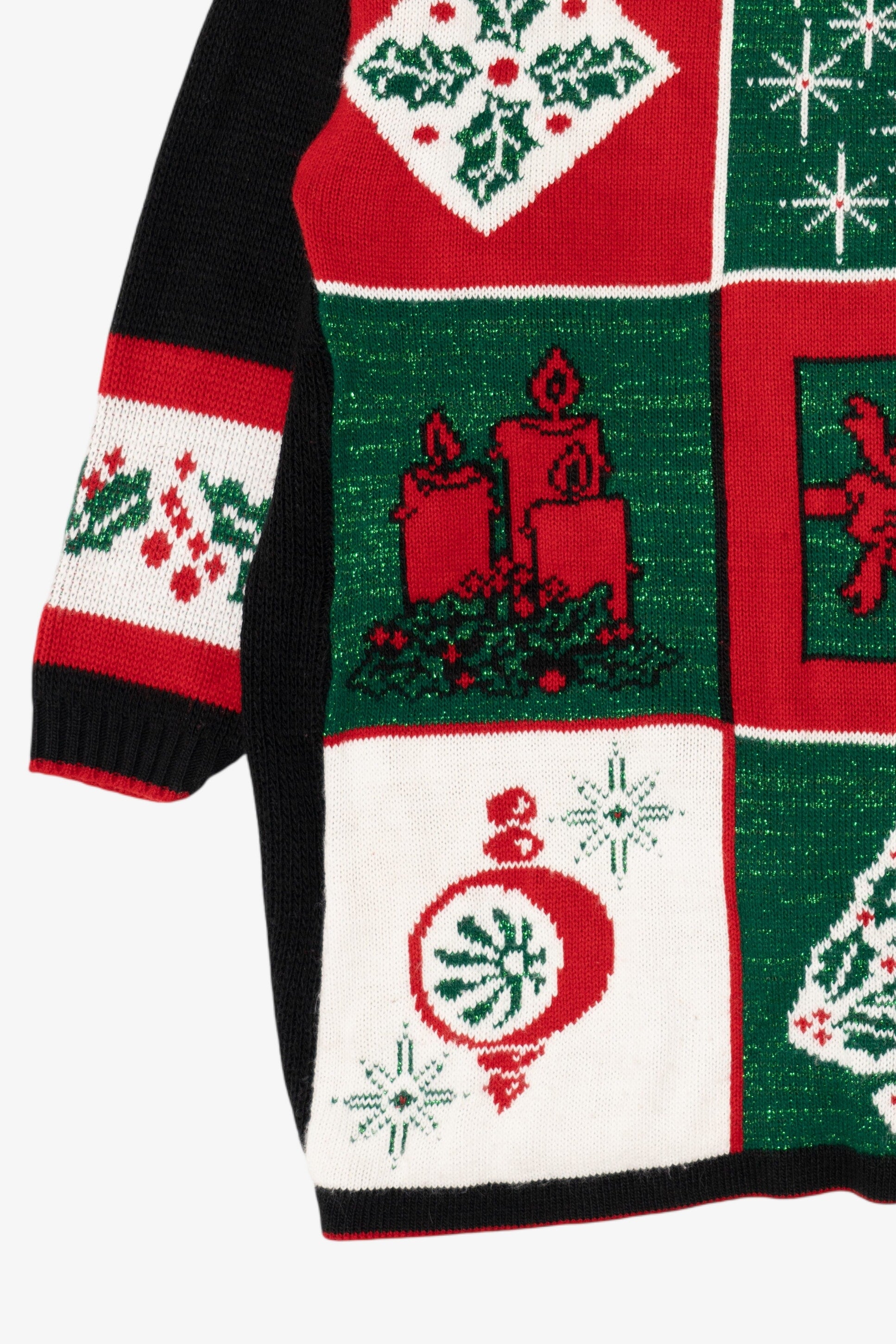 Vintage Quacker Factory Ugly Christmas Sweater (1990s)