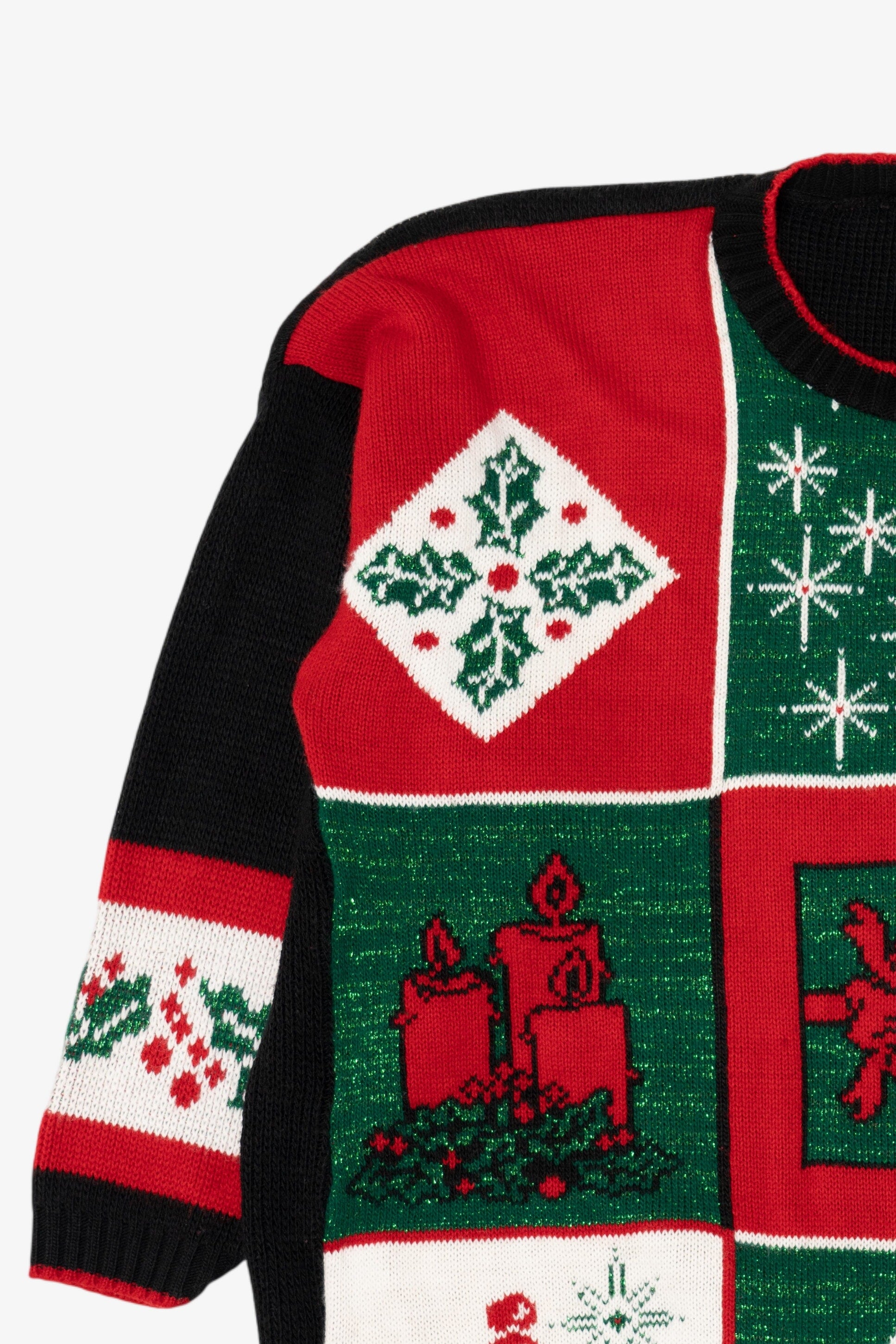 Vintage Quacker Factory Ugly Christmas Sweater (1990s)